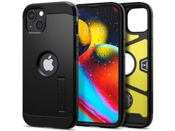 Capa Apple iPhone 13 SPIGEN Rígida 70 Preto