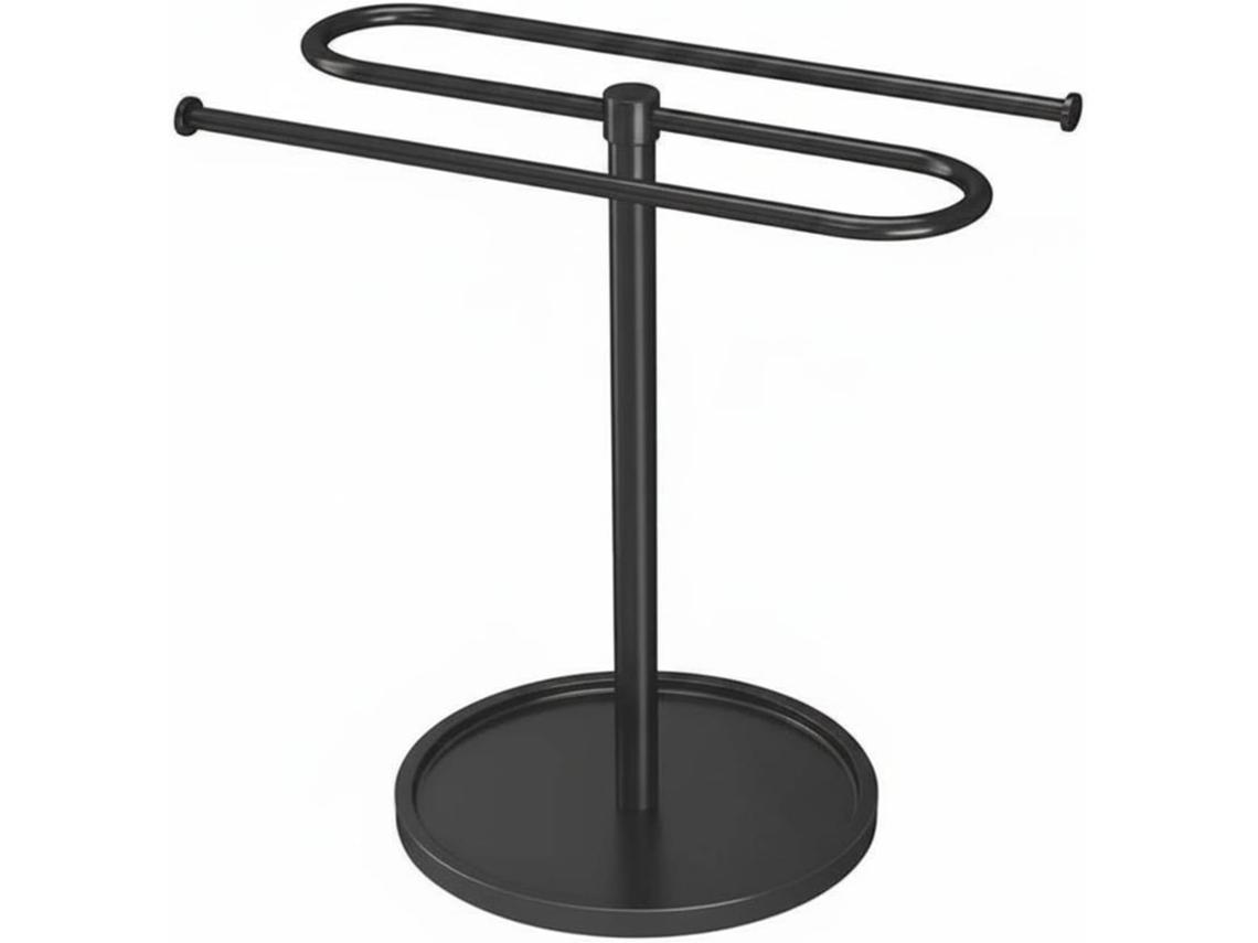 Suporte De Bancada Para Toalhas Mão, Organizador Para Pias, Estrutura Em Aço Inoxidável E Base Ponderada, Ideal Para