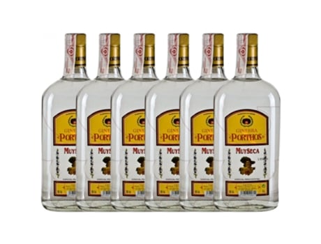 Gin BLACK JACK Black Jack Gin (1 L - 6 unidades)