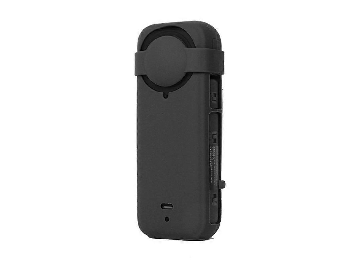 Capa Protetora De Silicone Para Insta360 X4 Com Tampa Para Lente.
