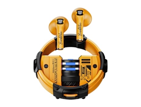 Auscultadores Tws Tf Bluetooh Sem TRANSFORMER Amarelo