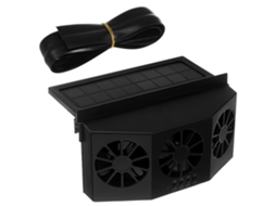 Ventilador De Janela Para Carro Movido A Energia Solar Criar Um Ambiente Agradável No Verão, Com Design De Turbina