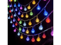 Luzes de Natal em Formato de Bolha MDUG (1,5 M com 10 Leds Coloridos)