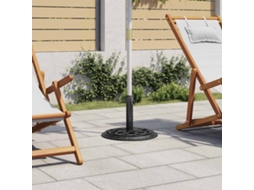 Vidaxl Base Para Guarda-sol Ferro Fundido 44x44x31 Cm Preto