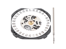 Movimento de Relógio Quartz Vx32 com Display de Data Branco Peça de Reparo
