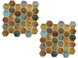 Conjunto De 2 Adesivos De Parede Para Backsplash De Banheiro
