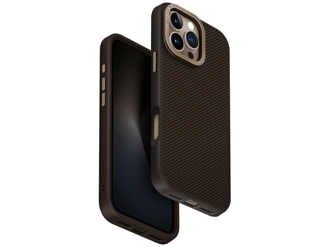 Capa Uniq Keva Max Para Iphone 16 Pro Max Com Magclick E Suporte Para Câmera De Carregamento