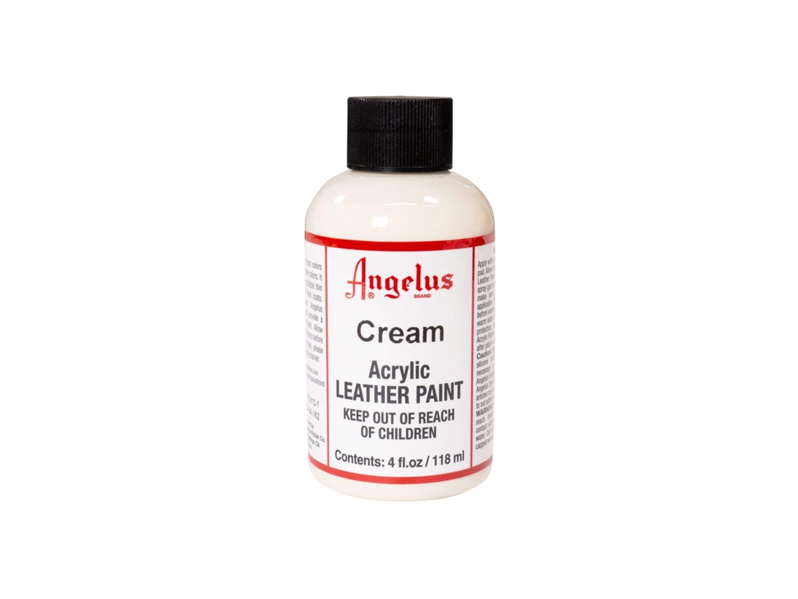 Tinta Para Couro E Imitação De Couro Angelus Creme 118 Ml
