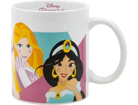 Caneca Cerâmica 325Ml Princesas Disney