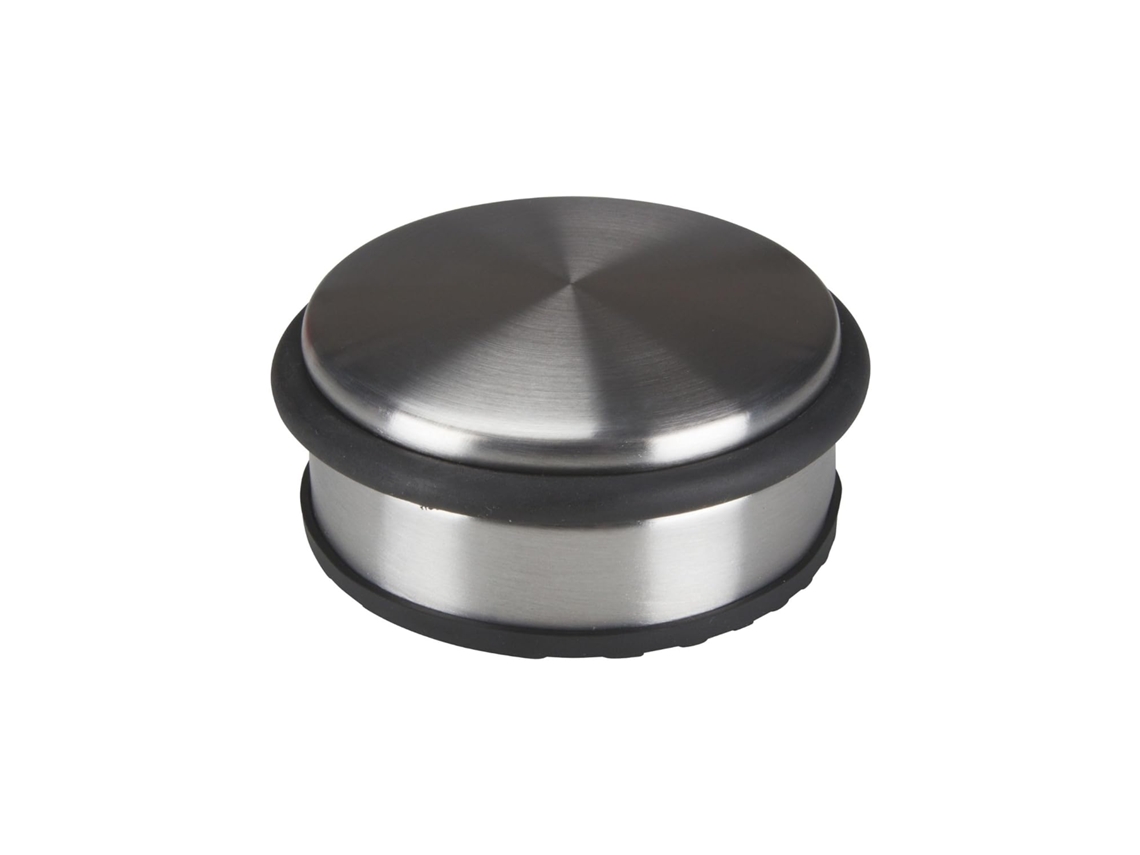 Tope De Puerta Redondo De Acero Inoxidable Sin Taladrar, 10x4 Cm, 1 Kg