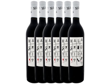 Vinho ANTONIO ARRÁEZ Antonio Arráez Malavida Valencia Roble (0.75 L - 6 unidades)