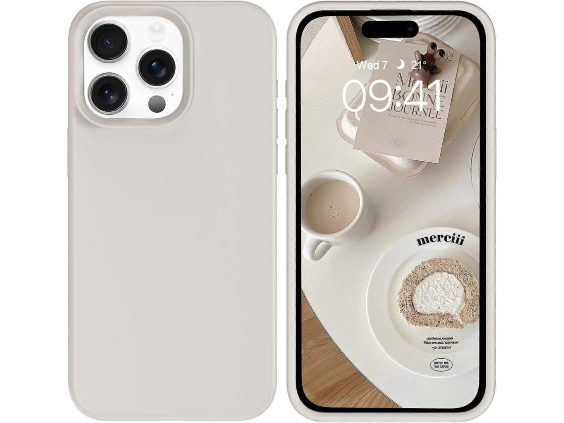 Capa Tianying Para Iphone 15 Pro, Capa Para Iphone 15 Pro, Capa De Silicone Macia Com Bordas Reforçadas E Resistente A Impactos, Capa Protetora Antirr