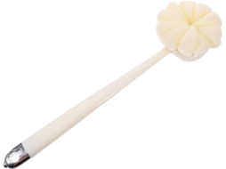 Limpeza de banheiro com Cabo Longo, feito de PP e ABS, para esfoliação e limpeza das costas.