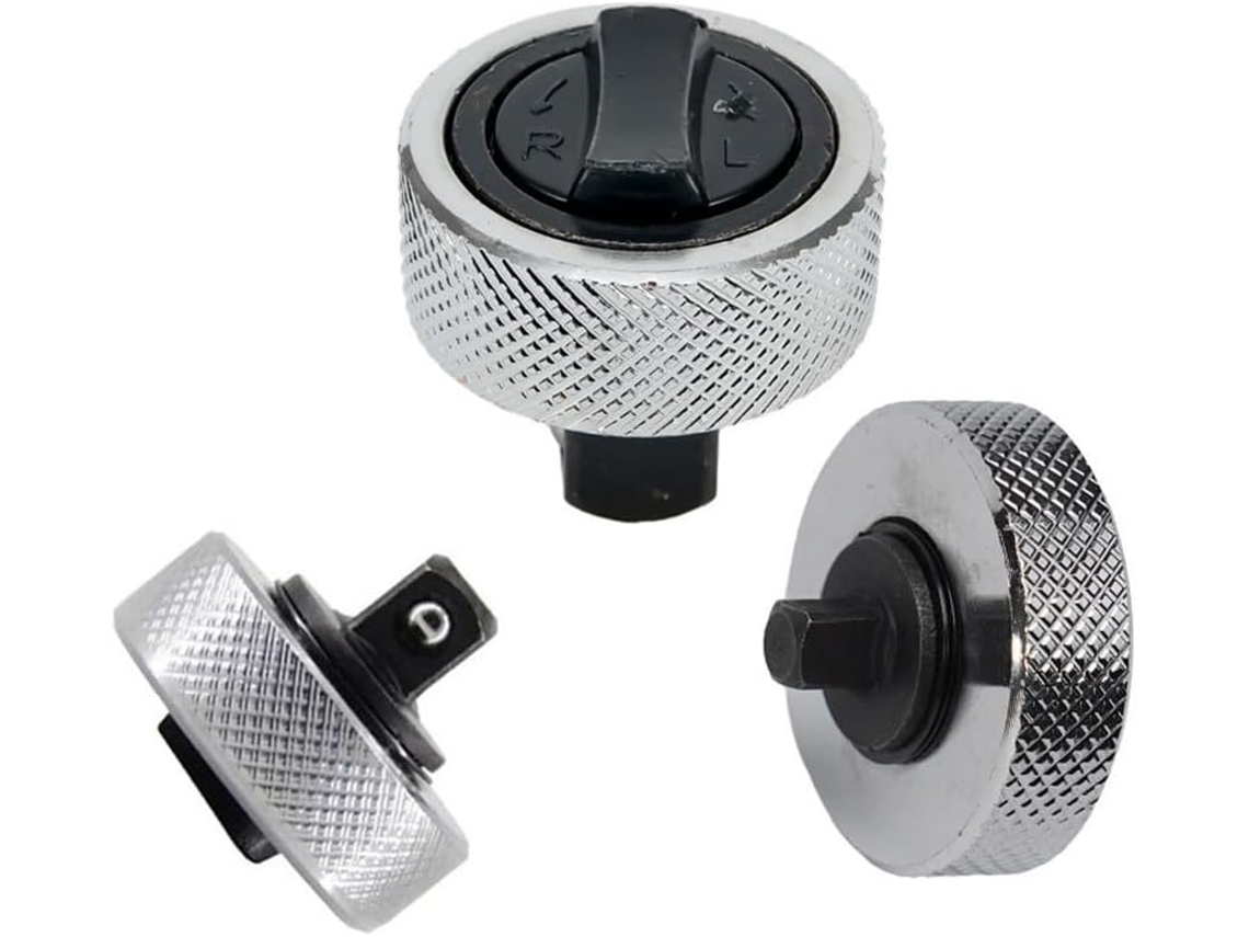 De 3 Mini Chaves Palma Em Aço Com 1/4", 3/8" E 1/2" Para Cor Prata.