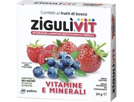 Suplemento Alimentar FALQUI Compilação De Bagas Mistas De Zigulì Vit (40 pérolas de 24g)