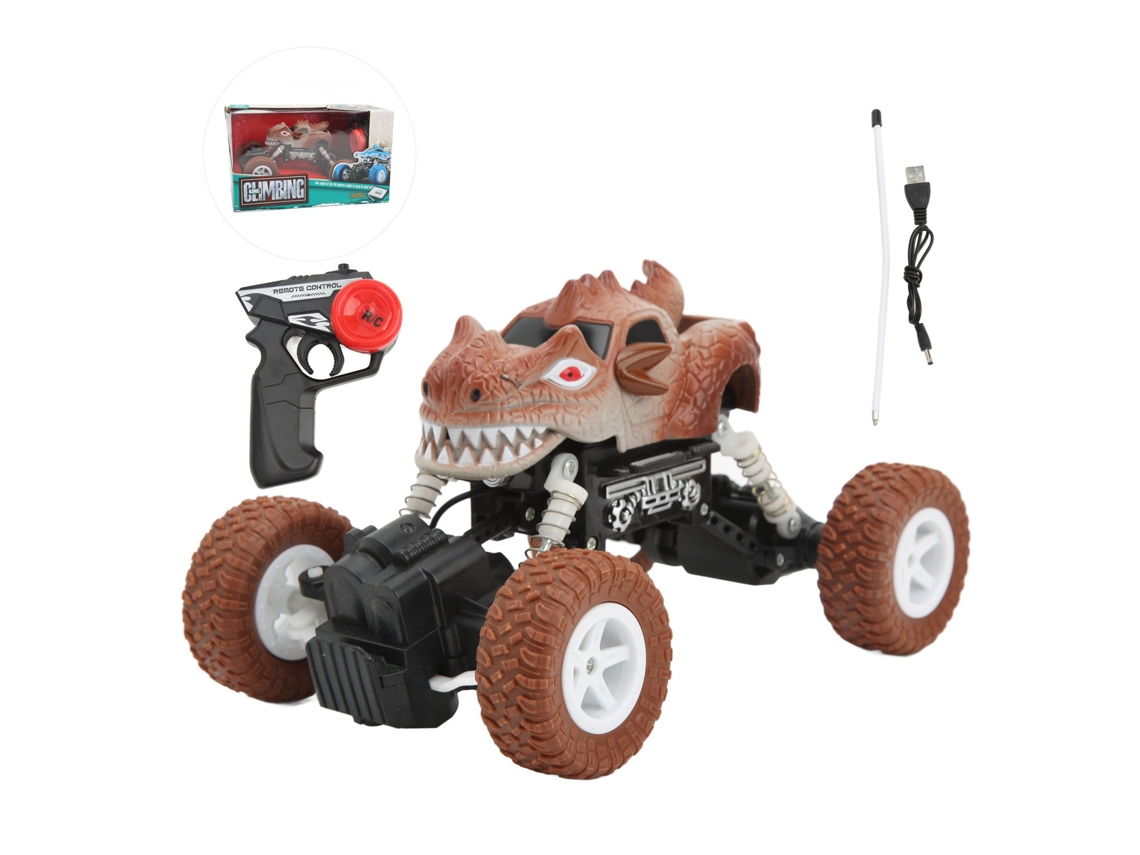 Carrinho Controle Remoto Off road com Pneus de Borracha para 3+ Anos