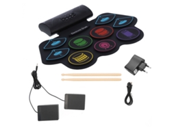 Bateria Eletrônica Dobrável Com Bluetooth E Midi, Alto Falante A Bateria, 100 240v Md862meu Aquaforge