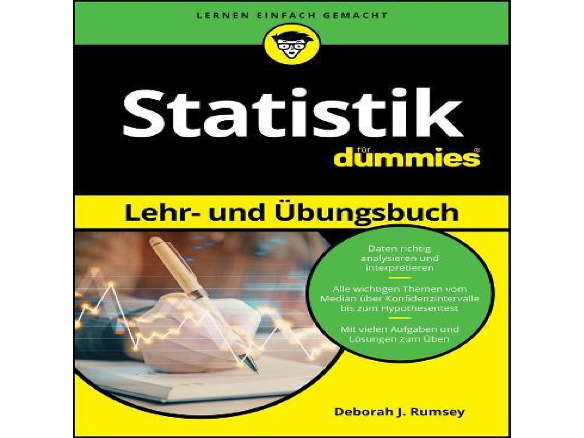 Livro Statistik Lehr- und Übungsbuch für Dummies de Deborah J Rumsey (Alemão)