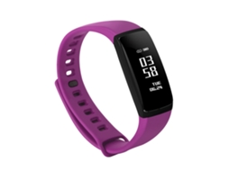 Pulseira Inteligente V07s Vermelha: Monitora Frequência Cardíaca e Pressão Arterial. EOOCOO