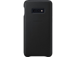 Capa SAMSUNG Galaxy S10e Leather Cover Preto