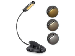 Luminária De Leitura, Recarregável Via Usb, Com 9 Leds E 3 Modos De Brilho Nostalgia88 (pilhas Não Incluídas)