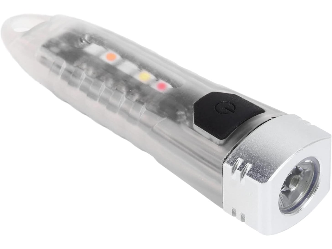 Lanterna De Chaveiro Led Recarregável Zerodis, 400 Lúmens, À Prova D Água Ipx6, Portátil, Tipo C, Para Camping Rosa