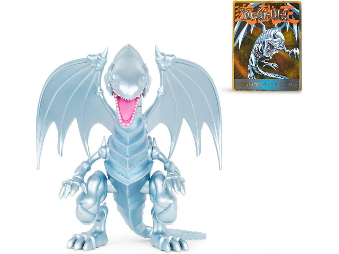 Figurina Dragão Branco De Olhos Azuis 7 Polegadas, Colecionável, Resistente, Para Fãs De Yu-gi-ohwhite