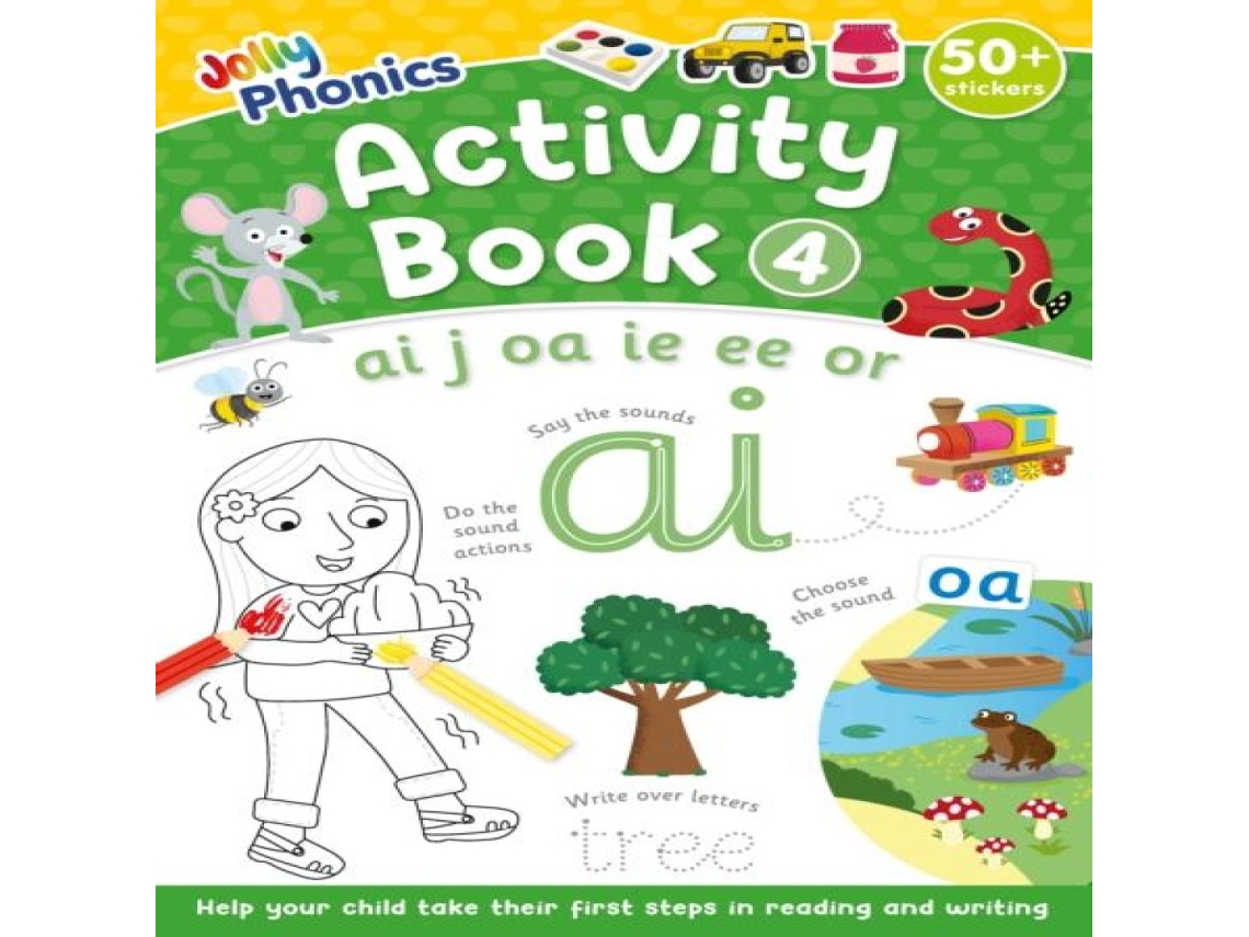 Livro Jolly Phonics Activity Book 4 de Sue Lloyd (Inglês)