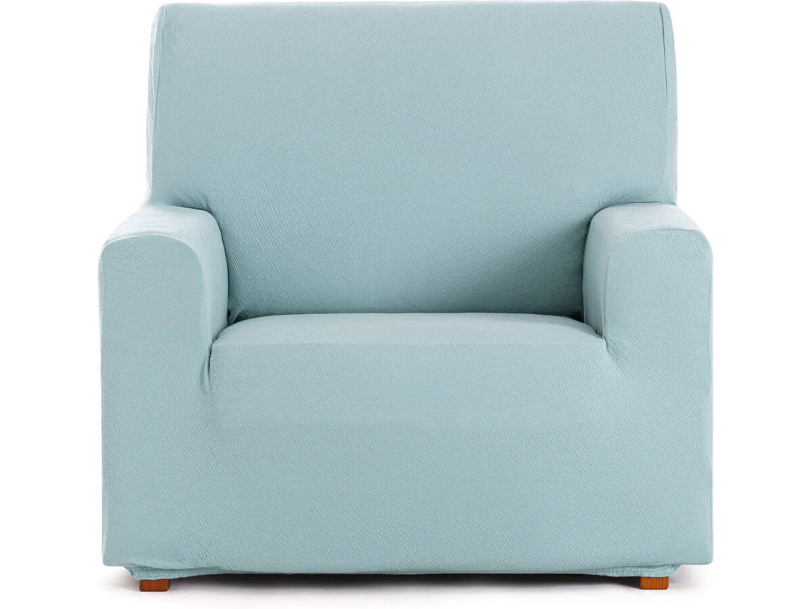 Capa de Poltrona EYSA Premium Bronx Tecido Multielástico (110 x 70 x 110 cm - Poliéster - Agua Marina)