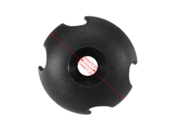 Mali 10pcs Guias de Linha de Cadeira Furada Acessórios Redondos para Kayak Canoa Barco