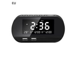 Relógio Despertador LAXISCREED Usb Carregamento Rádio