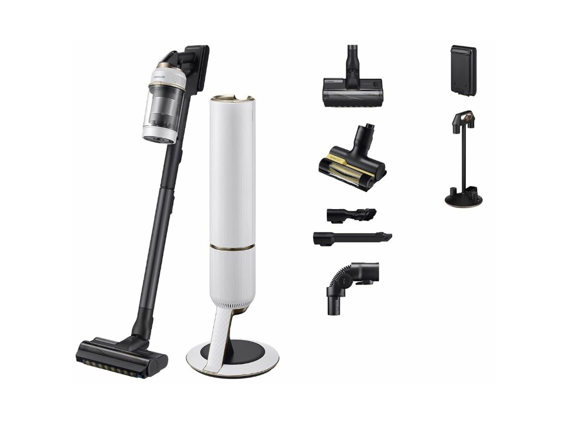 Aspirador sem Cabo SAMSUNG VS20B95823W Branco Preto 210 W 580 W