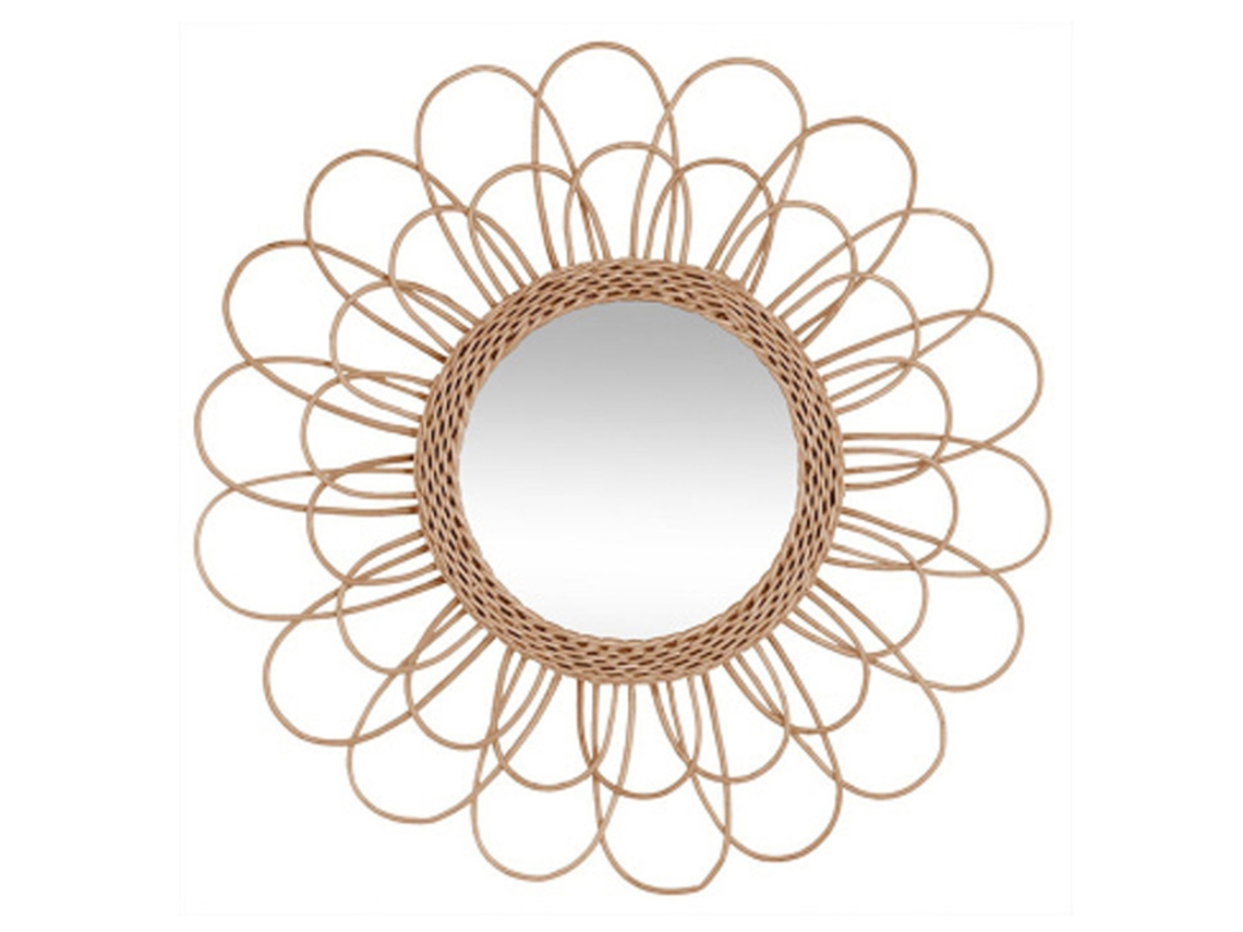 Well Home - Espelho De Flor De Vime