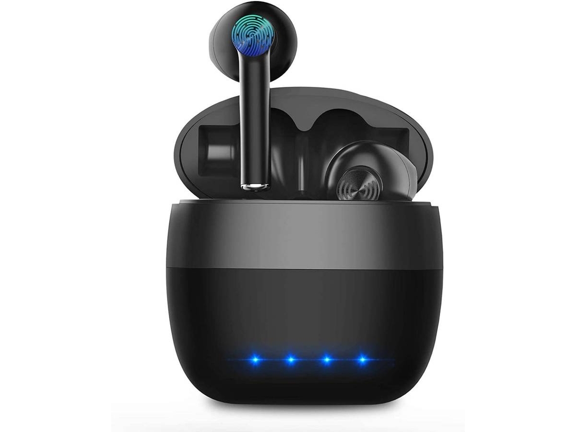 Auriculares Bluetooth True Wireless ENKERS 5.1 Ipx5 À Prova D'Água 30H Playtime Estéreo Sem Fio para Iphone Android com C