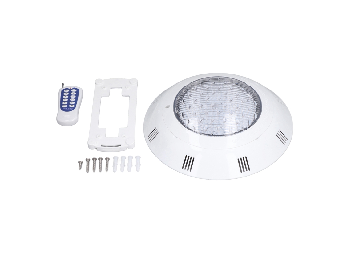 2026 luz Led Submersível 12v Ip68 Impermeável, Luz de Piscina Rgb Multicolor 25w com Controle Remoto