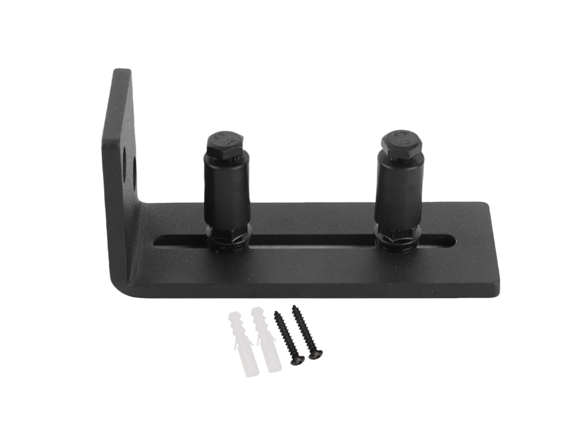 Guia Deslizante Ajustável De Aço Carbono Para Hardware De Porta De Celeiro (rodilho Duplo)