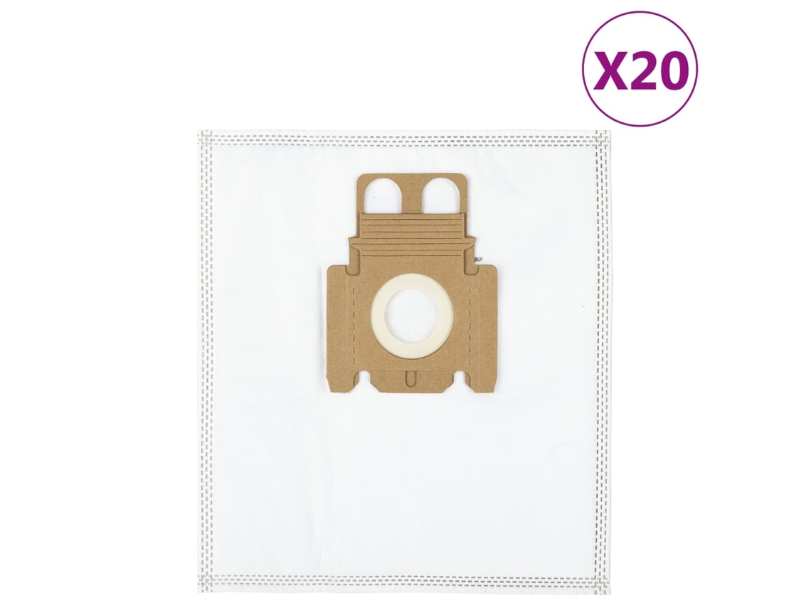 Vidaxl Sacos Para Aspirador De Pó Miele K 20 Pcs