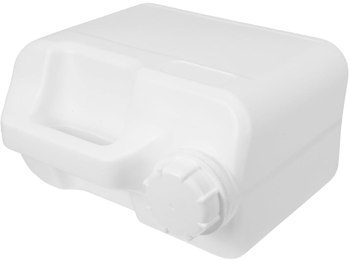 Recipiente De Plástico Com Capacidade Para 5 Litros, Ideal Para Armazenamento De Líquidos, Com Tampa Hermética E Alça