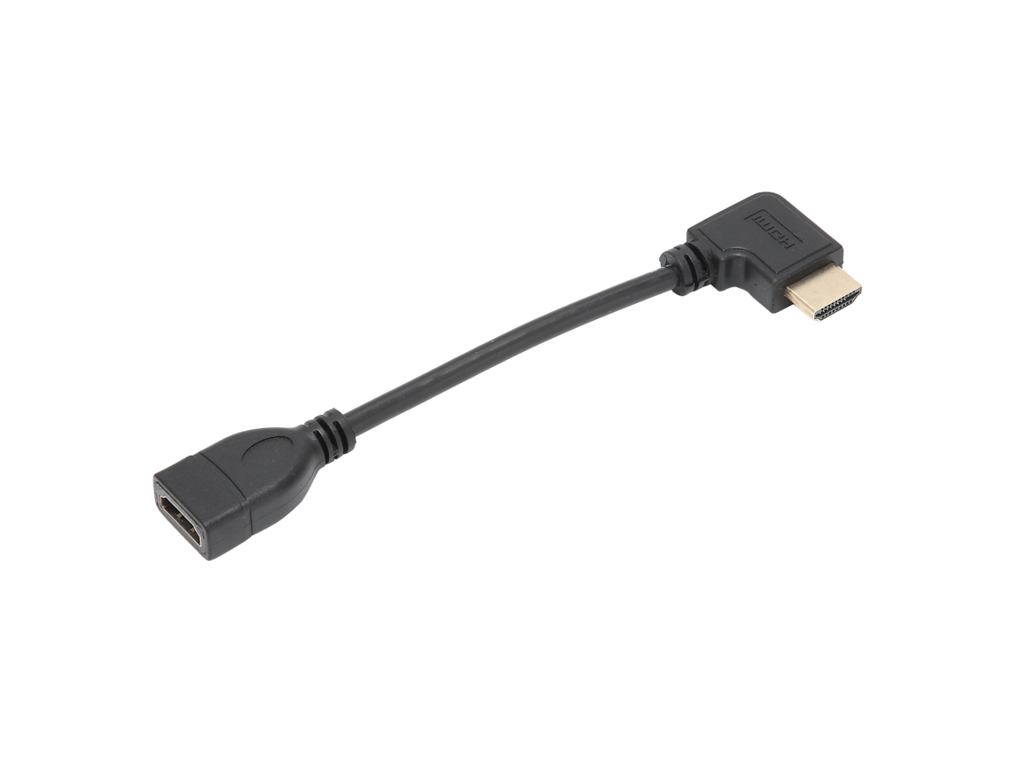 Aetheria cabo Extensor Hdmi Macho para Fêmea de 0,15m/0,5ft com Ângulo de 90 Graus Alta Velocidade