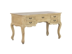 Escrivaninha Home Esprit Branco Natural Madeira