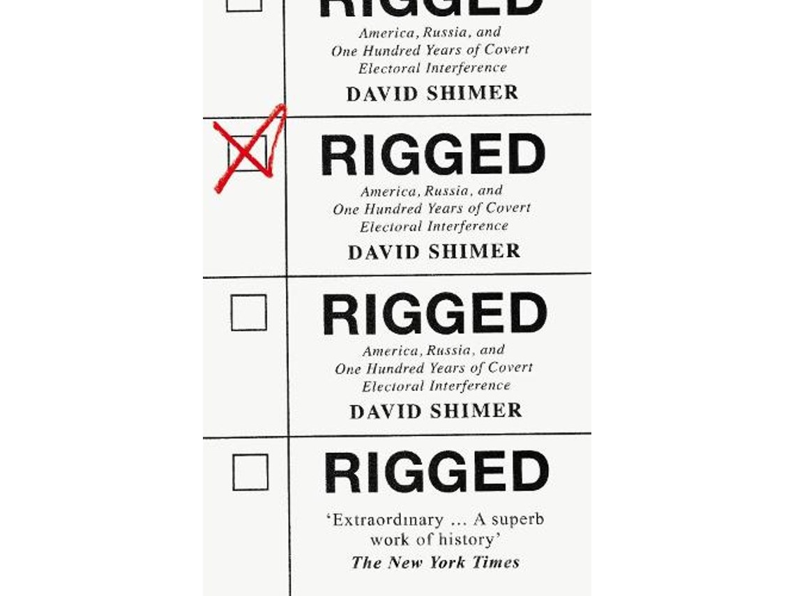 Livro Rigged de David Shimer (Inglês)