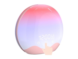 Lurelia Alarme De Pôr Do Sol Com Controlo De Toque, Despertador De Dupla Face Para Pessoas Com Sono Pesado, Be Wellngs