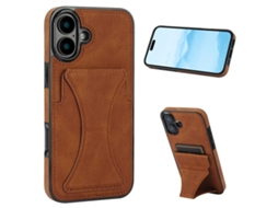 Capa Ultrafina E Resistente A Impactos Para Iphone 17 Com Suporte.