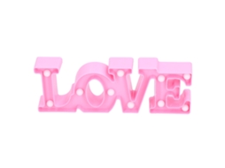 Luminária Love com 10 Leds, Ideal para Pedidos de Casamento, Declarações de Amor CHABERLU