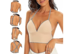 2026 sujetadores Sin Costuras Y Sin Alambre para Mujer Con Espalda Baja Bralettes Ajustables Y Versátiles
