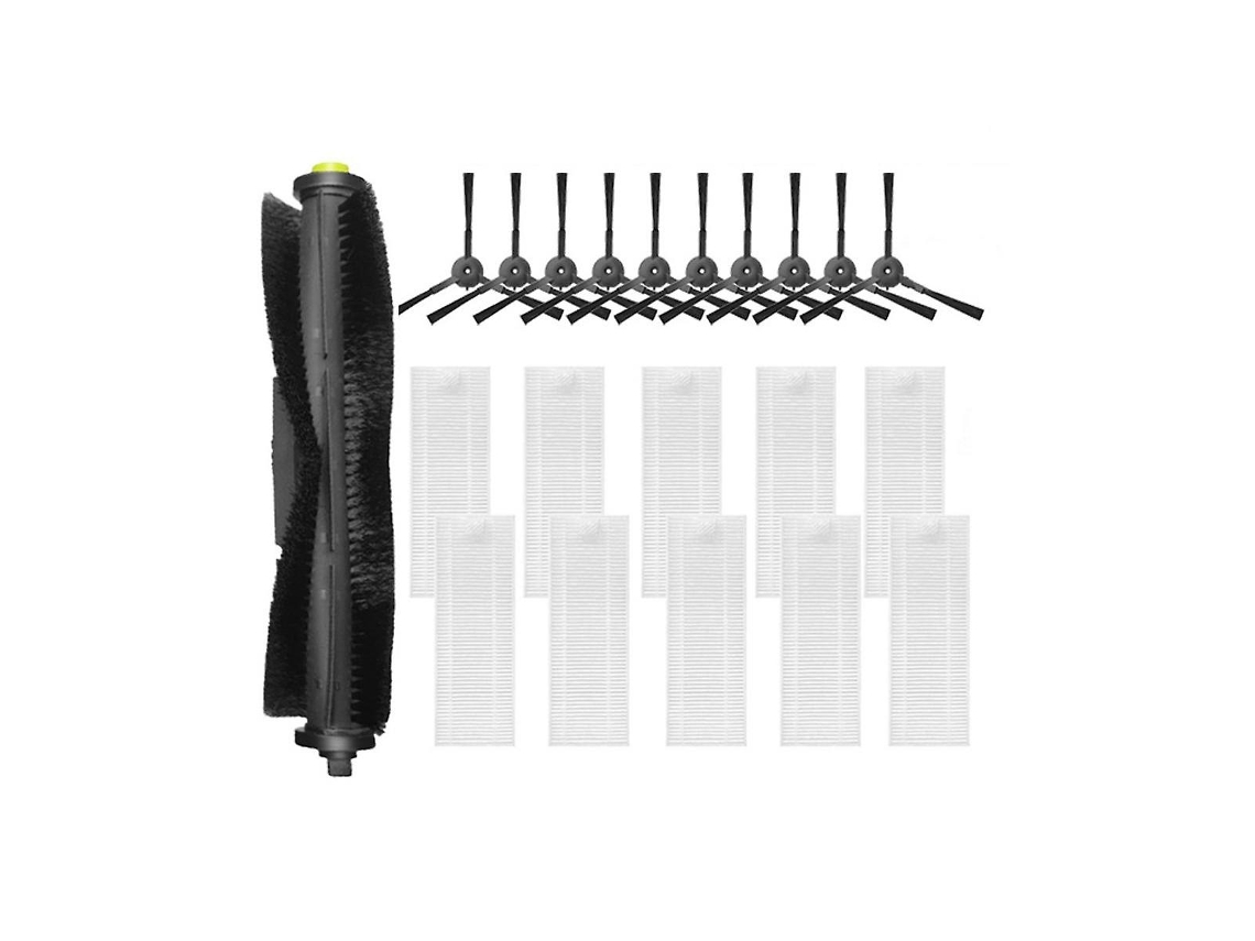 Acessórios de Aspirador Para Qihoo 360 Sweeping Robot S10 X100 Max Substituição Peças Sobressalentes Escova Principal Lado
