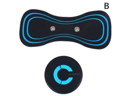Mini Massageador Eltrico Porttil Para Pescoo, Estimulador De Massagem Cervical E Alvio Da Dor.-tuotuo