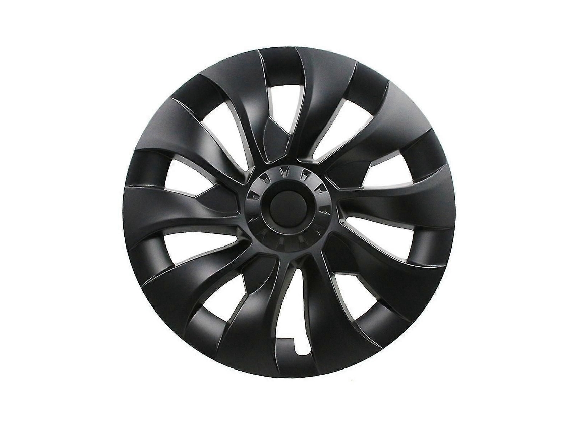 Cobertura De Roda De 18 Polegadas Para Model 3, Calota De Reposição, Preta (lado Esquerdo)