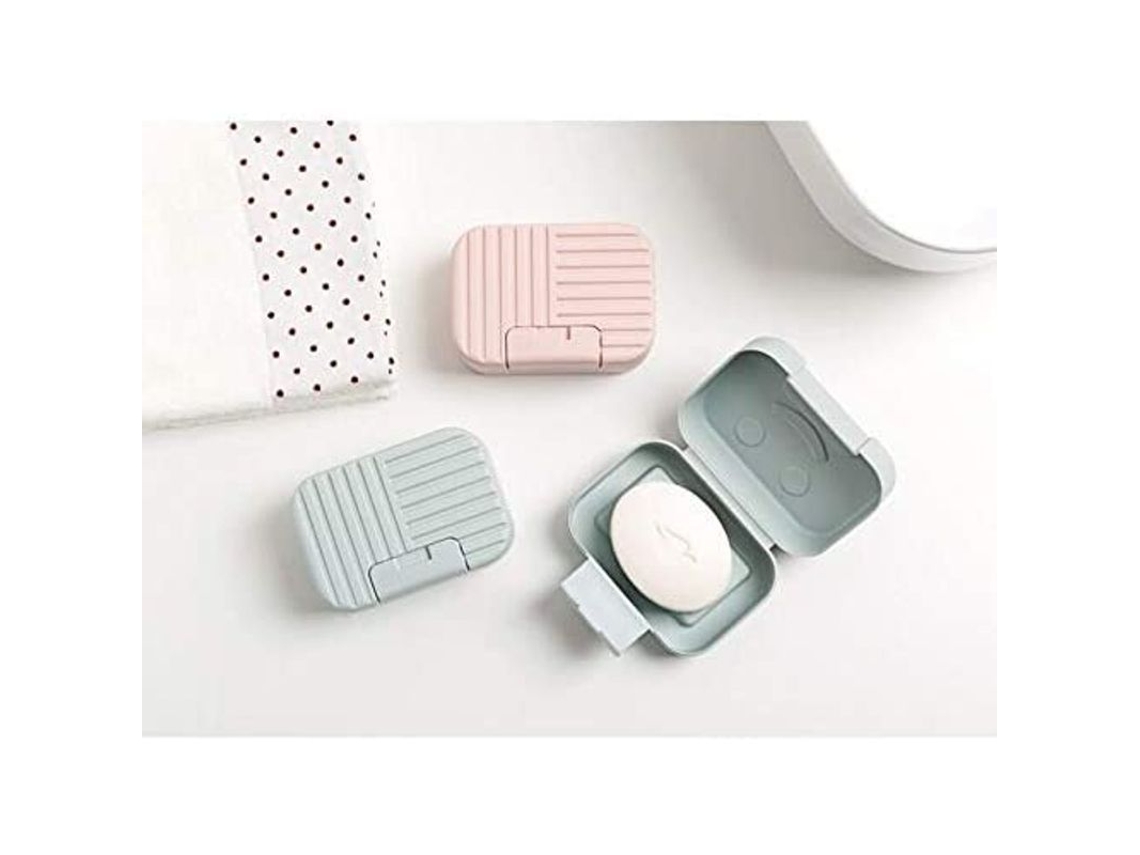 Caixa Nova Line de Sabonete para Viagem, 2 Pack, Contêiner