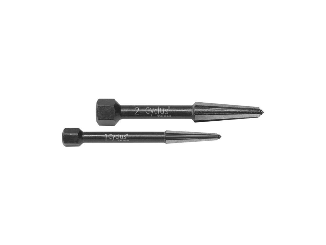 Conjunto de 2 peças de ferramentas para remover parafusos partidos ou danificados CYCLUS Pro M5-M6 Et M8-M10